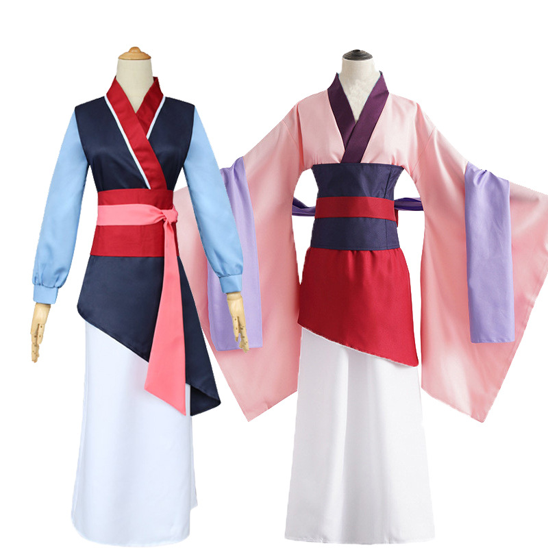Bathrobe - Kostum Cosplay Anime Hua Mulan, Pakaian