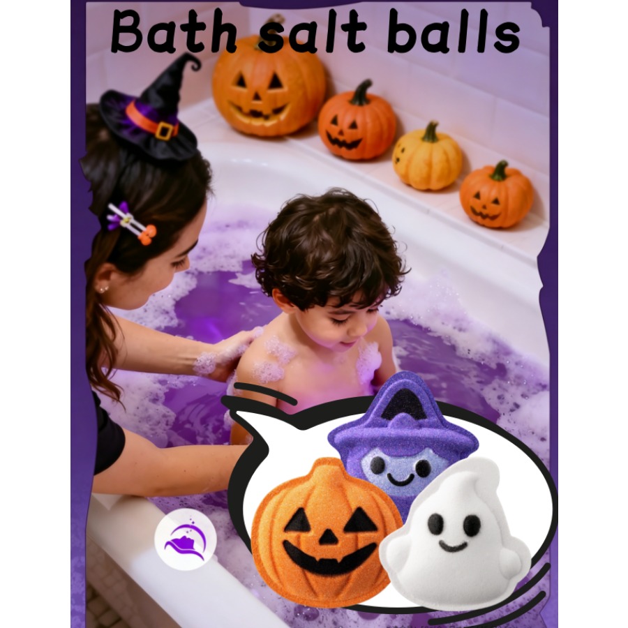 Bath Salts - 1/3 buah Bola Garam Mandi Halloween,