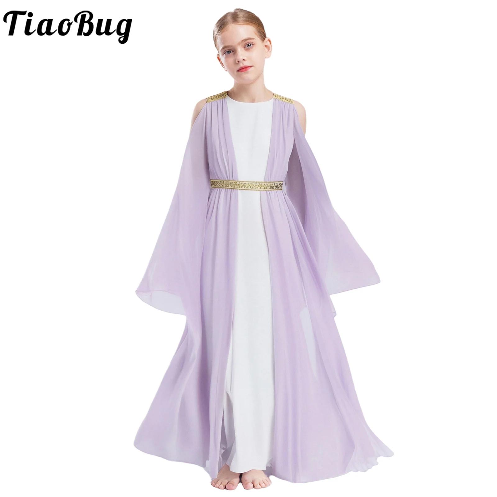 Bathrobe - Kostum Athena untuk Anak Perempuan, Gaun