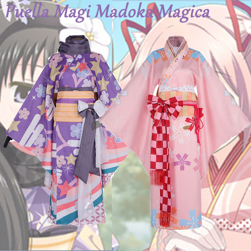 Bathrobe - Jubah Mandi Kimono Cosplay Puella Magi