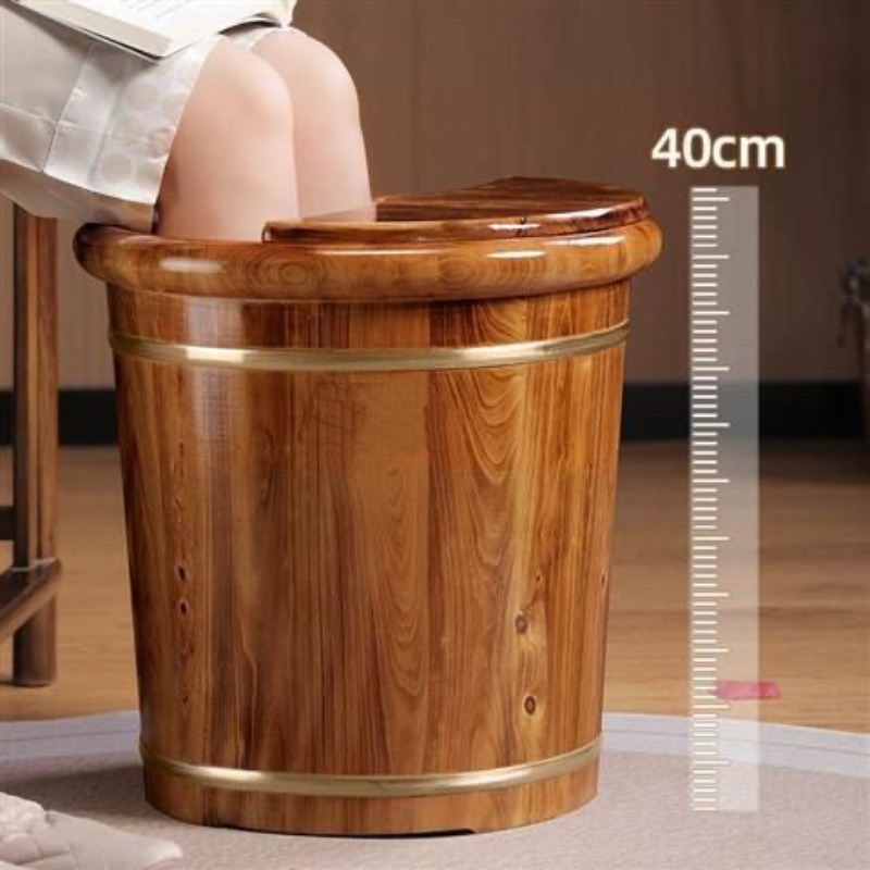 Foot Spa - Bak Rendam Kaki Kayu, Bak Mandi