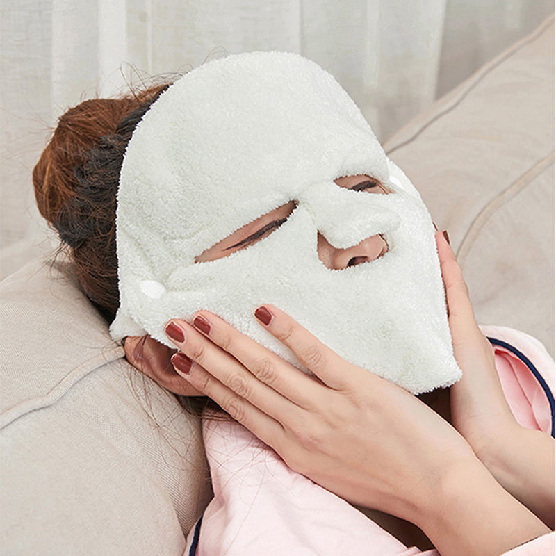 Face Steamer - 1pc Handuk Pengukus Wajah Berlapis Ganda