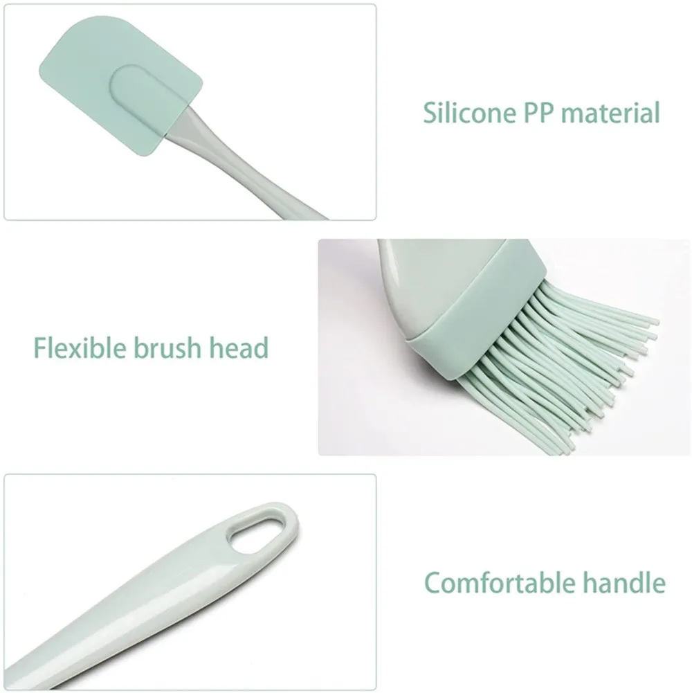 Body Brush - 3 Buah Pengikis Krim DIY Spatula