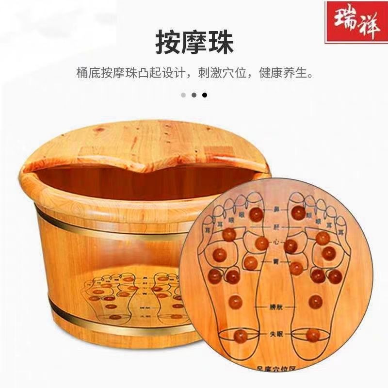 Bak Rendam Kaki Kayu Cedar, Ba - Foot Spa ulasan dan harga