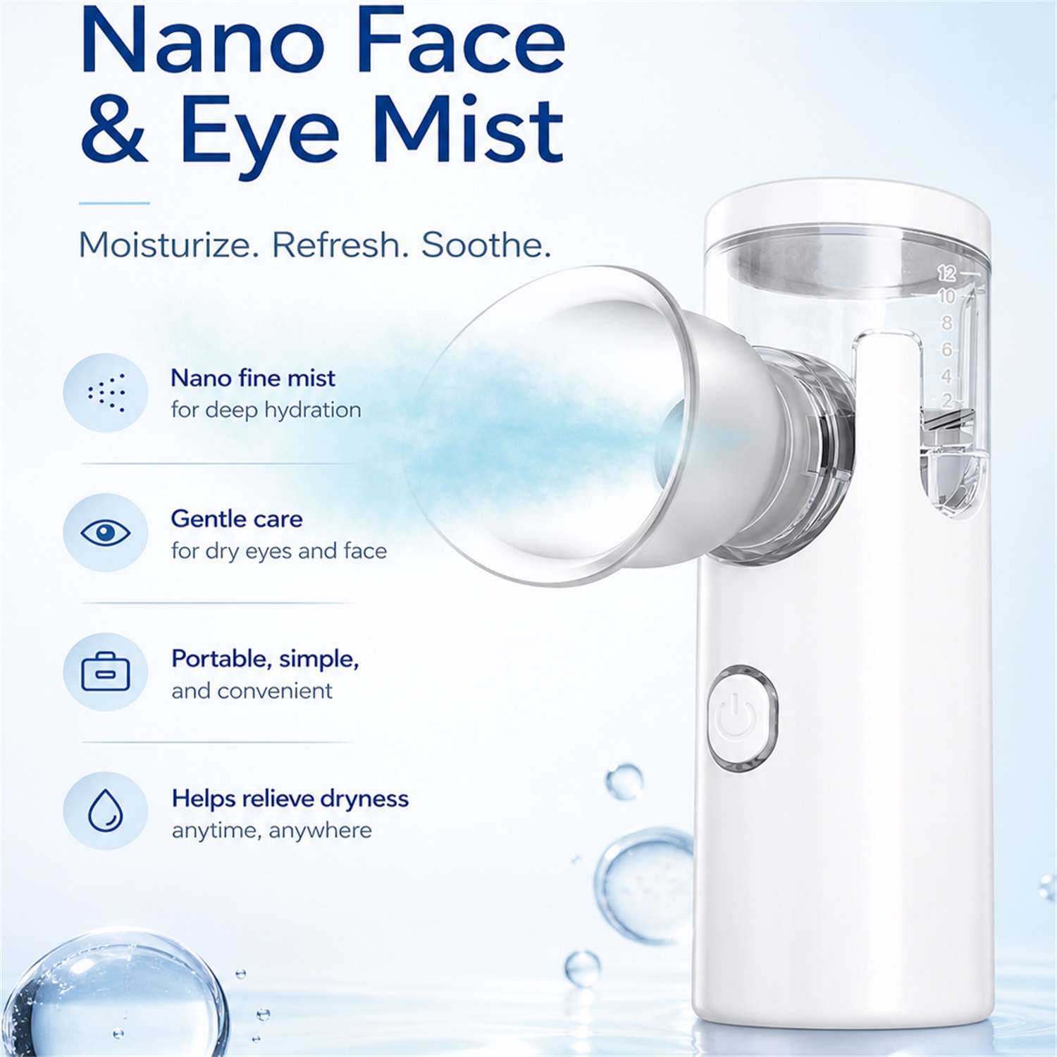 Nebulizer Pelembap Mata Eye Na - Face Steamer ulasan dan harga
