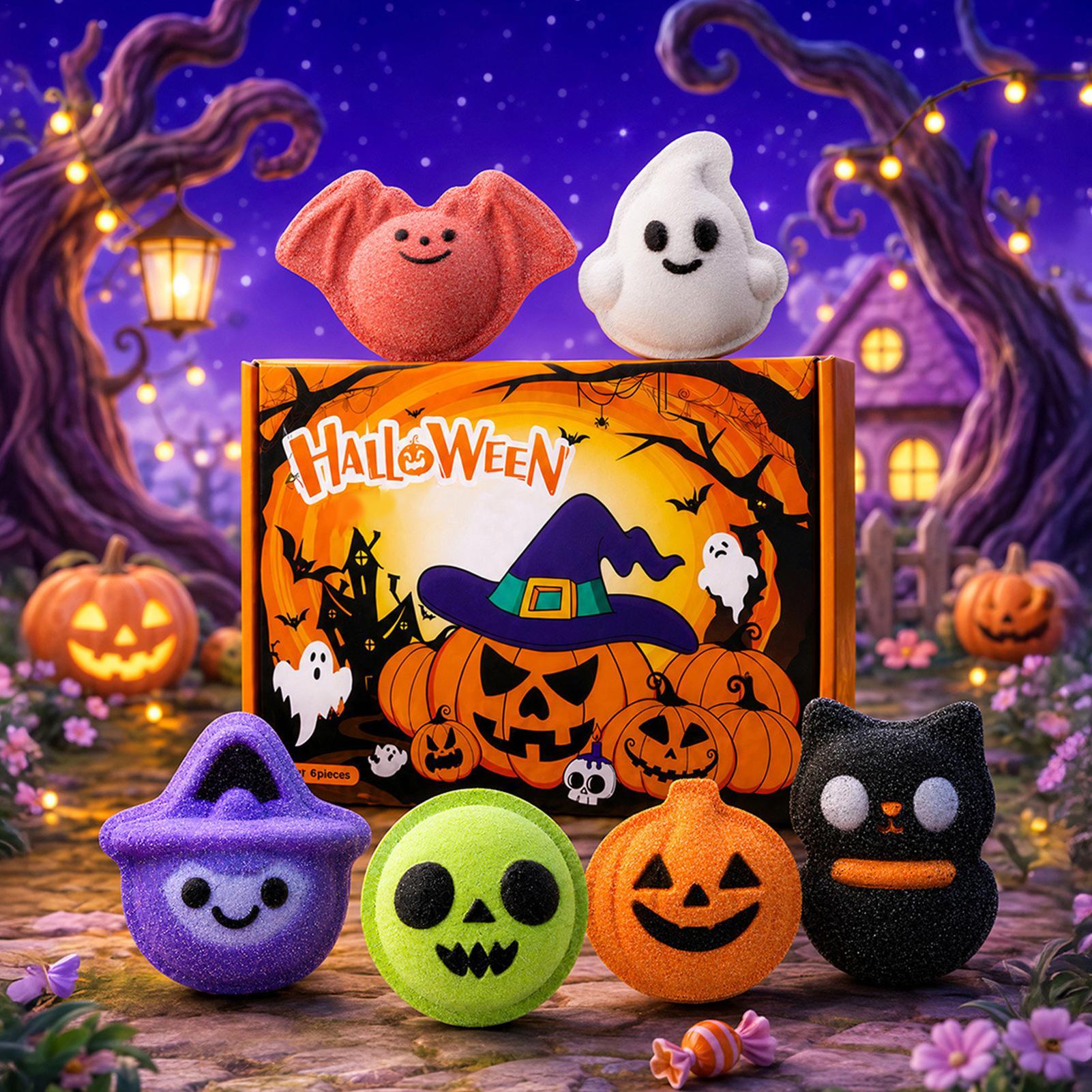 Set Bola Mandi Halloween, 6 bu - Bath Salts ulasan dan harga