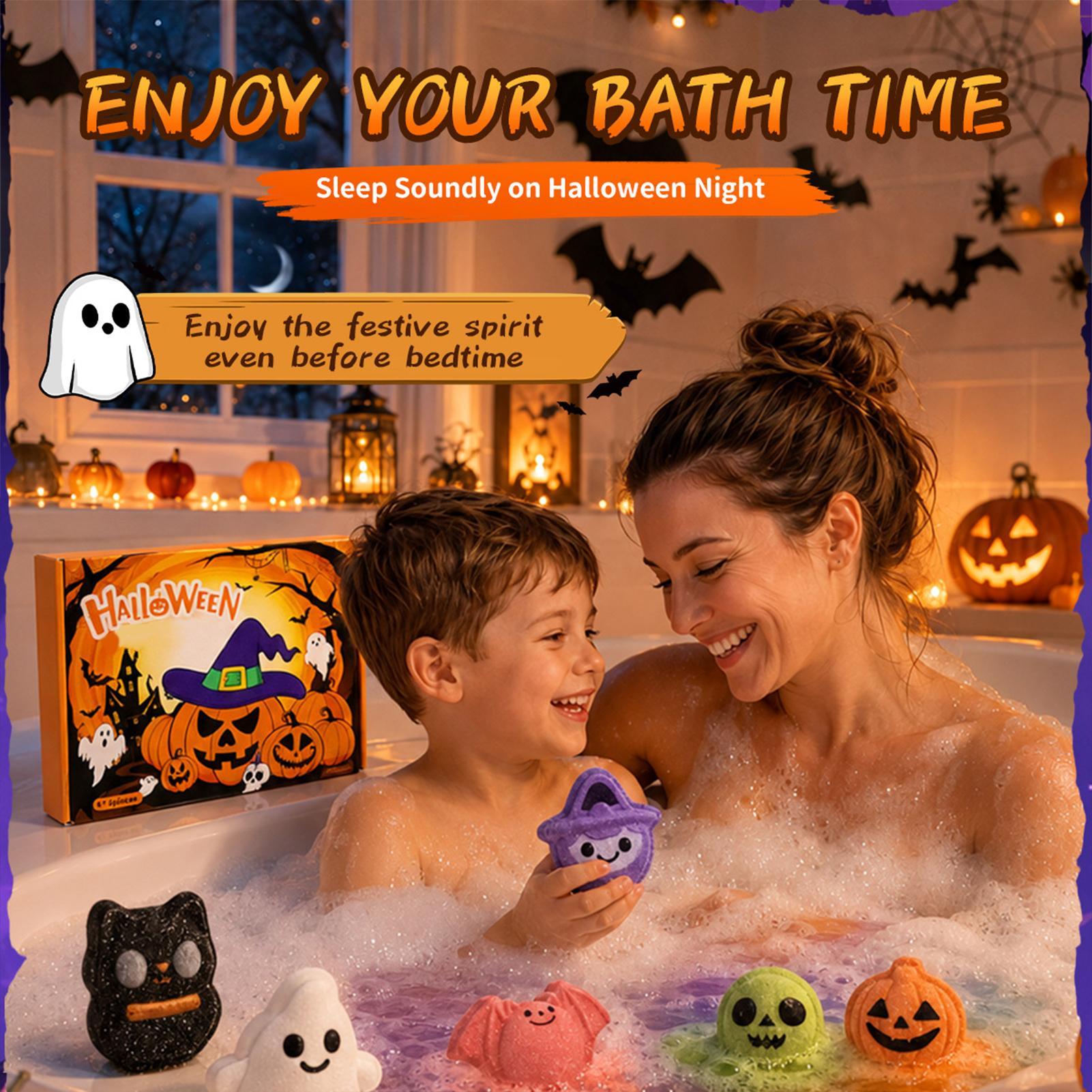 Set Bola Mandi Halloween, 6 bu - Bath Salts ulasan dan harga