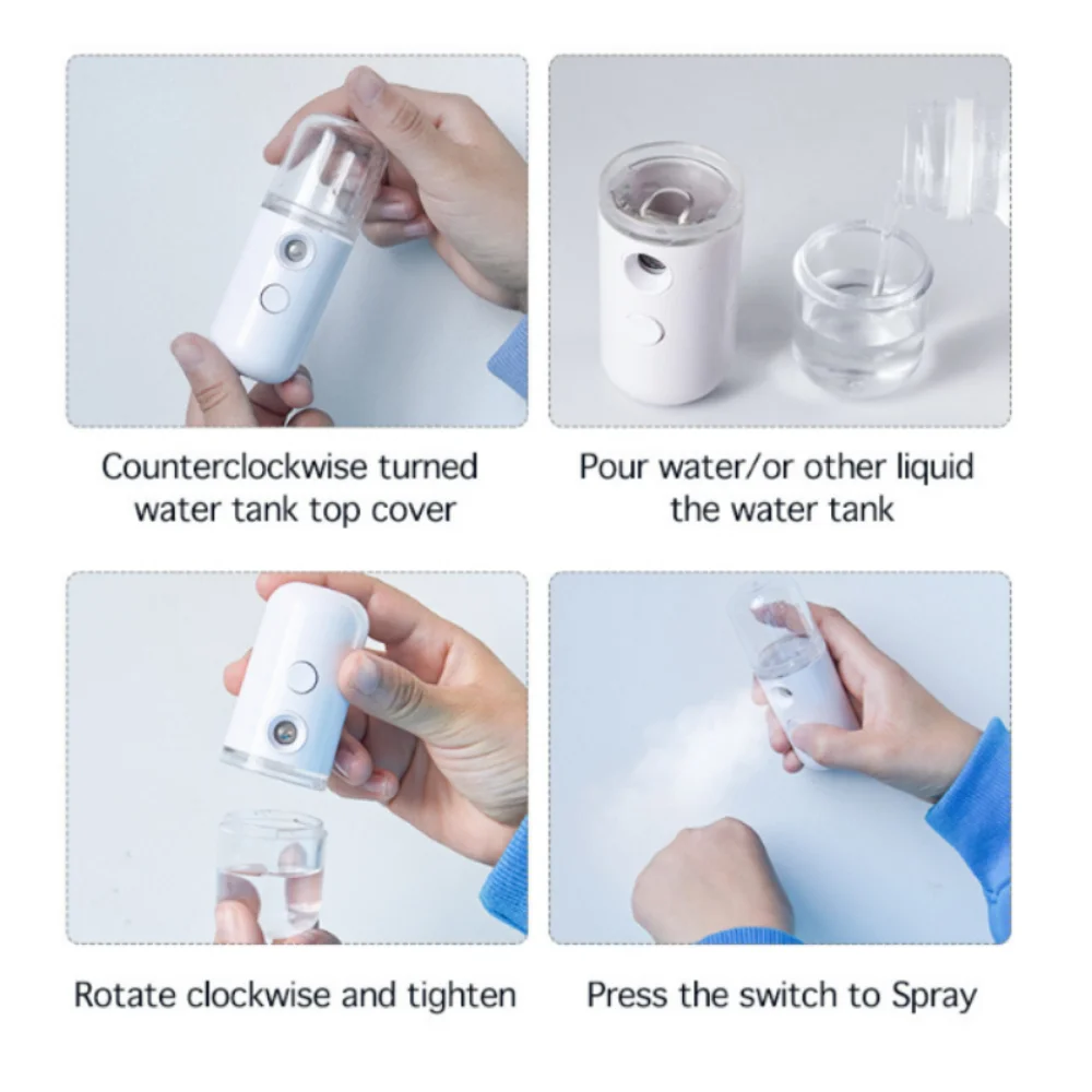Penghangat Wajah Portabel Mini - Face Steamer ulasan dan harga