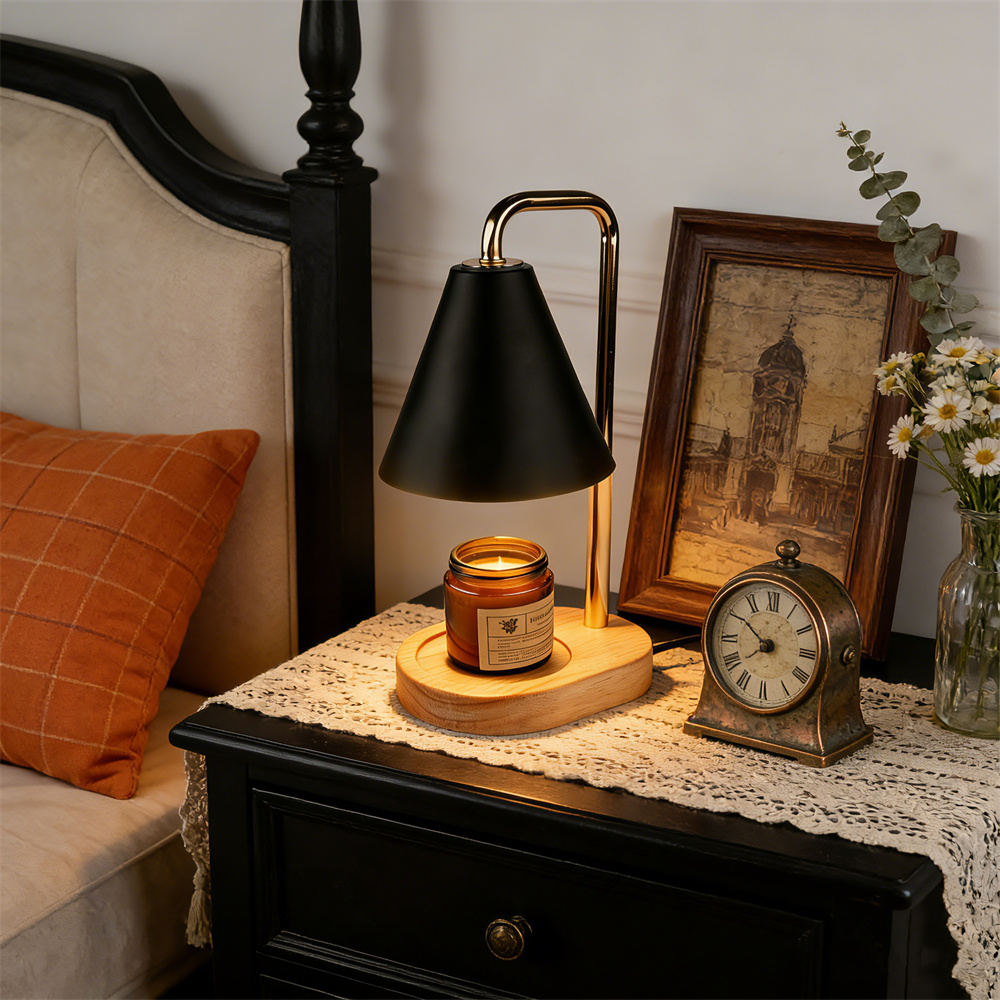 Lampu Pemanas Lilin Hitam deng - Wax Warmer ulasan dan harga