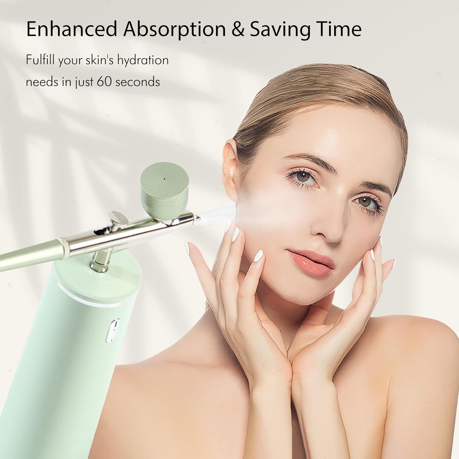 Nano Ionic Cold Mist Airbrush  - Face Steamer ulasan dan harga