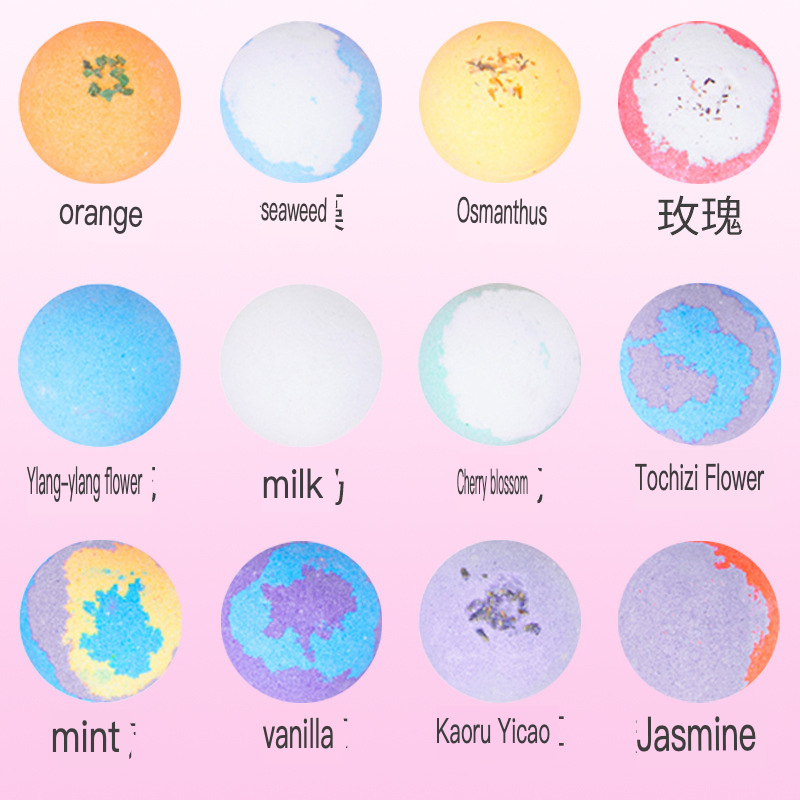 Bola garam minyak esensial bun - Bath Salts ulasan dan harga