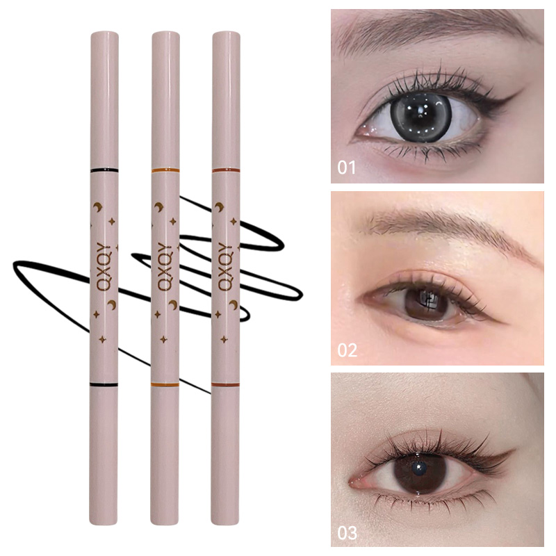 QXQY Eyeliner Kepala Ganda, Pe - Body Brush ulasan dan harga