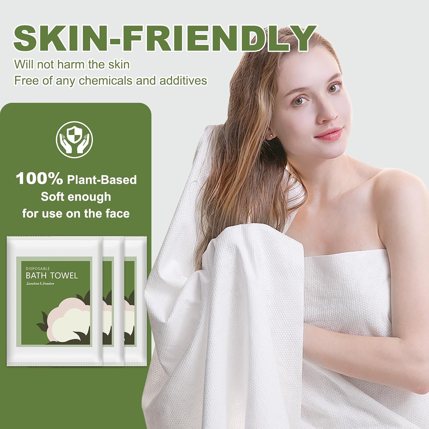 Handuk Mandi Sekali Pakai 10Pc - Spa Towel ulasan dan harga
