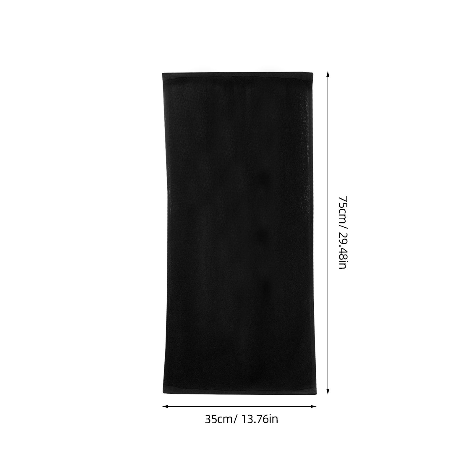 Handuk Tangan Katun Hitam Ukur - Spa Towel ulasan dan harga