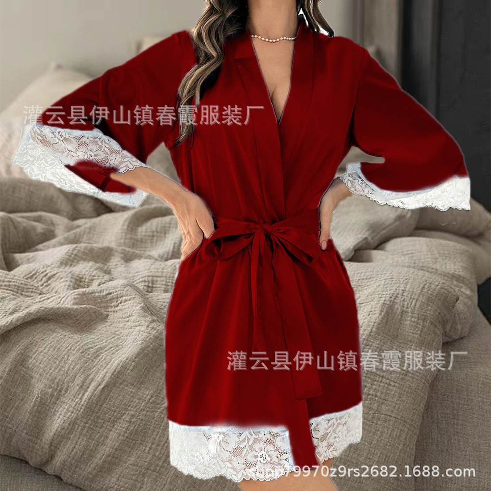 Gaun mandi pengantin Eropa dan - Bathrobe ulasan dan harga