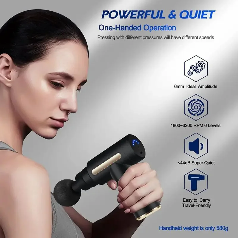 2024 portabel fascia gun tubuh - Massage Gun ulasan dan harga