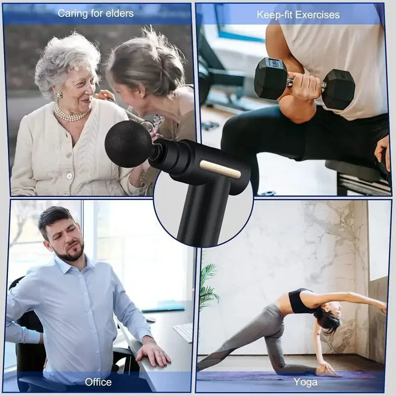 2024 portabel fascia gun tubuh - Massage Gun ulasan dan harga