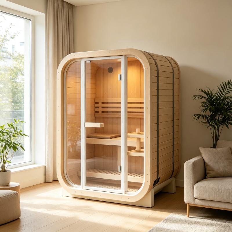 Kabin Sauna Mewah Kustom Kayu  - Spa Wellness Gym ulasan dan harga