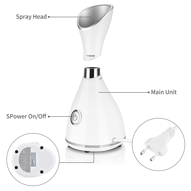 Alat Penguap Wajah Nano Ionik  - Face Steamer ulasan dan harga