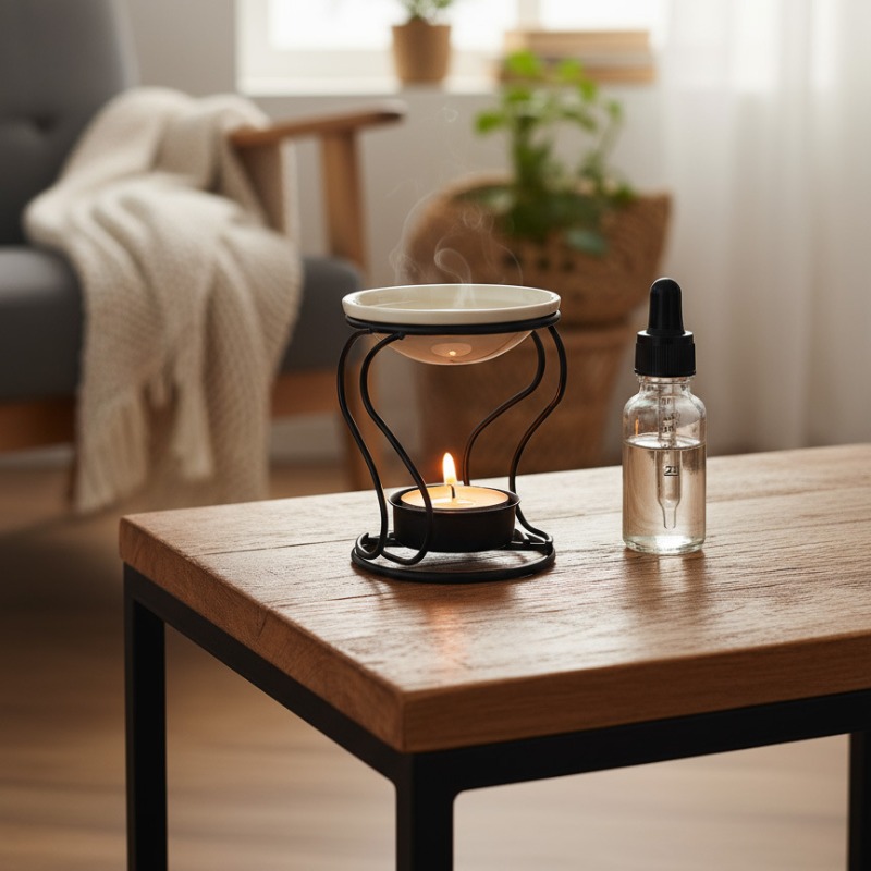 Pemanas Lilin Keramik Tealight - Wax Warmer ulasan dan harga