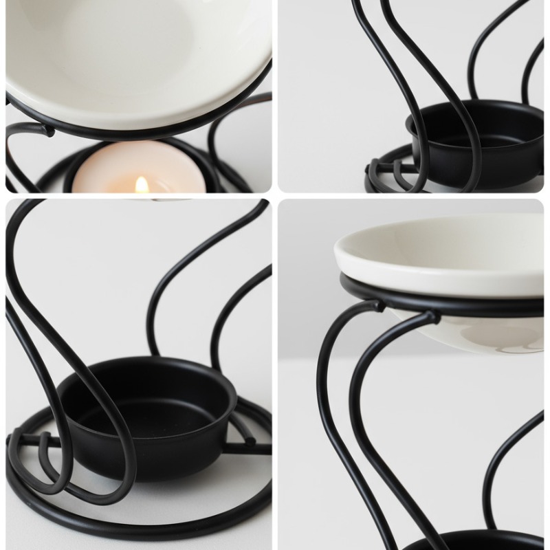 Pemanas Lilin Keramik Tealight - Wax Warmer ulasan dan harga
