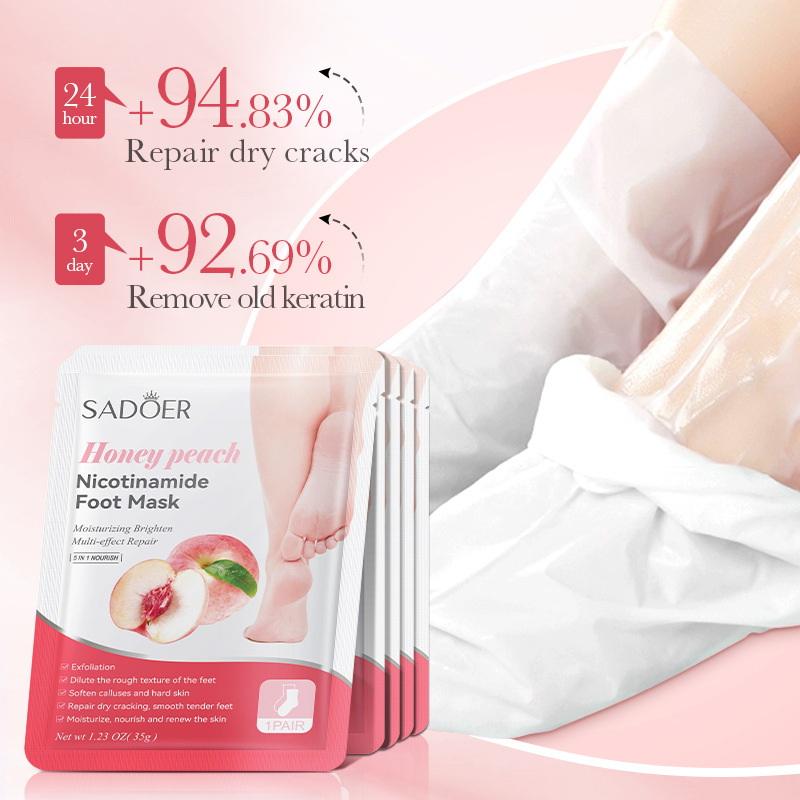 1 Pasang Masker Kaki Buah SADO - Foot Spa ulasan dan harga