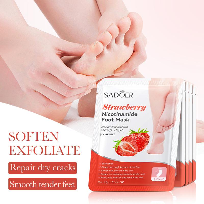 1 Pasang Masker Kaki Buah SADO - Foot Spa ulasan dan harga