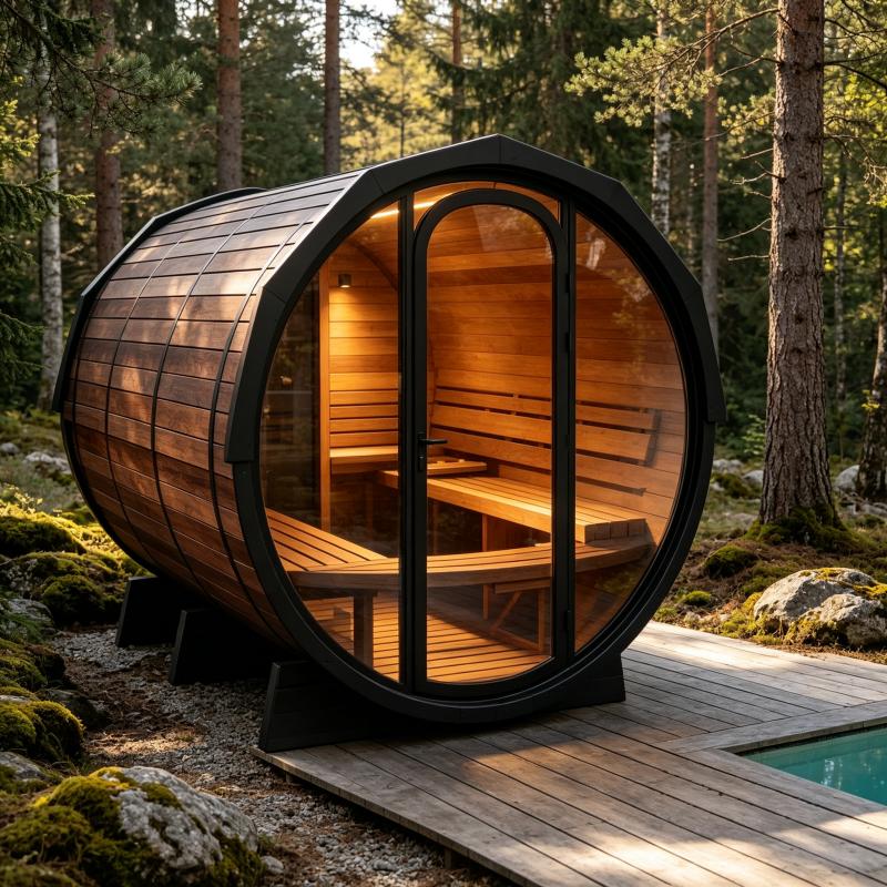 Ruang Sauna Premium Ukuran Khu - Spa Wellness Gym ulasan dan harga
