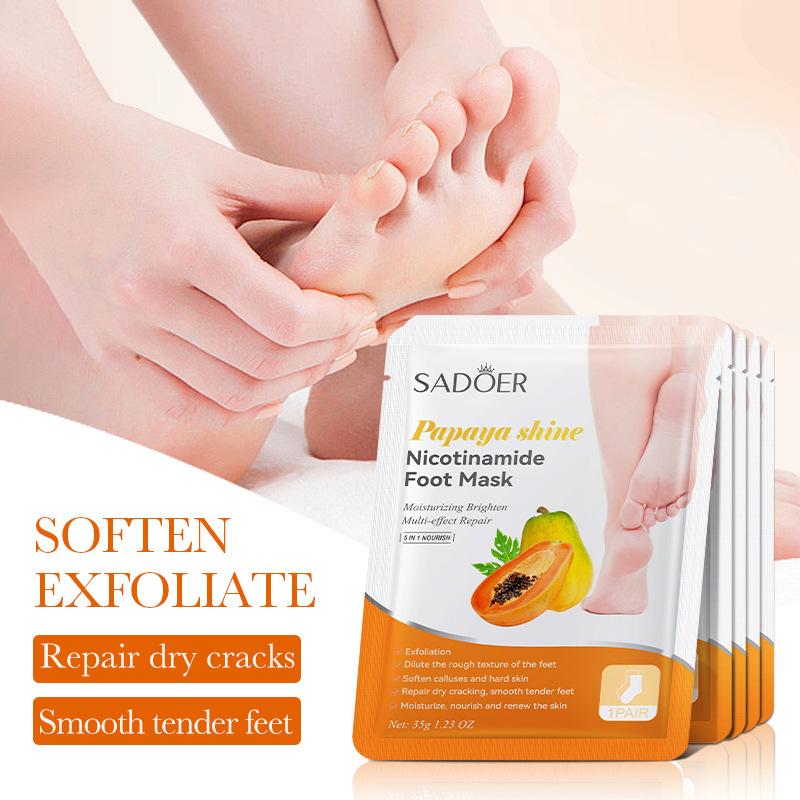 1 Pasang Masker Kaki Buah SADO - Foot Spa ulasan dan harga