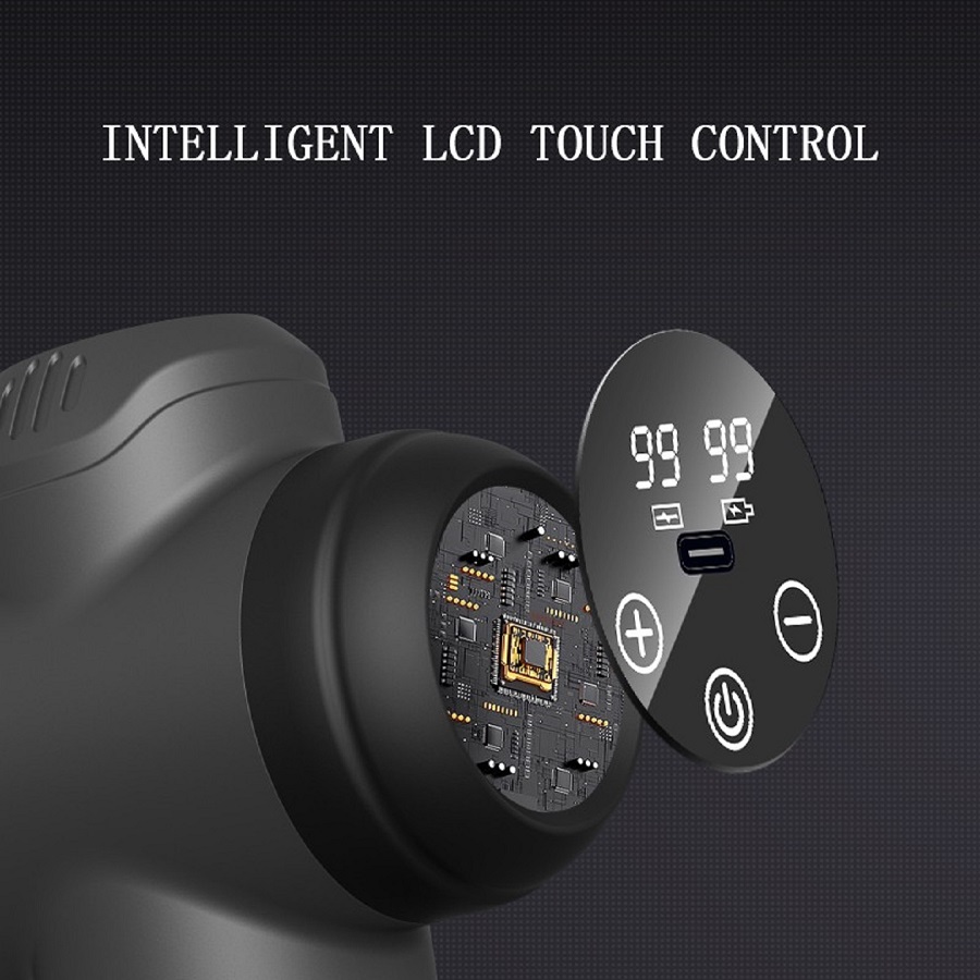 Pistol Pijat 99 Tingkat Fasia  - Massage Gun ulasan dan harga