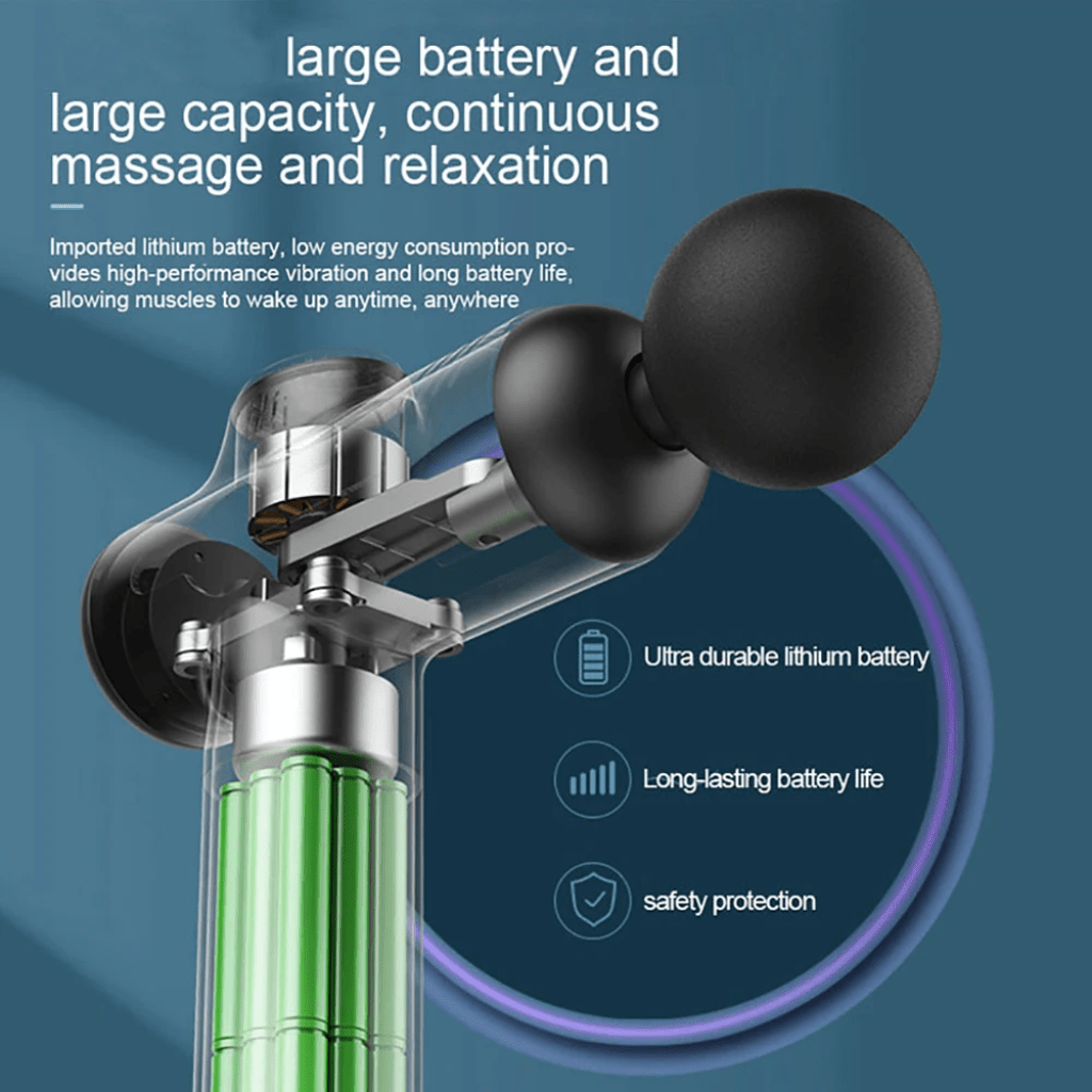 Alat pijat elektrik, peralatan - Massage Gun ulasan dan harga